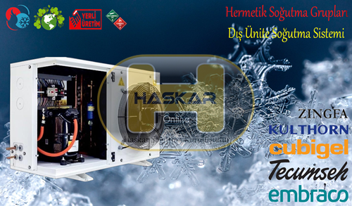 2hp (+) Kulthorn Kompresörlü Yüksek Basınç Soğutma Dış Ünite 220V R404a
